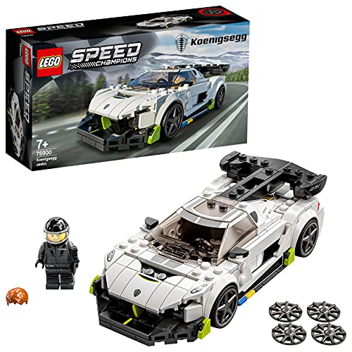 LEGO Speed Champions 76900 Koenigsegg Jesko — najlepsza zabawkowa replika auta dla dzieci (280 elementów)