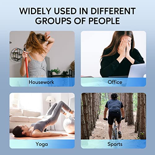 arboleaf Pistolet do masażu, mini pistolet do masażu, 0,37 kg, mały, lekki pistolet do masażu z 4 silikonowymi nakładkami, 4 prędkościami 3000 obr./min, cichy pistolet do rozluźnienia mięśni, 2000 mAh USB C - obrazek 2