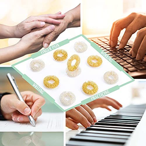 Pierścień do masażu palcami yin yang pierścień do masażu palcami - pie - obrazek 3