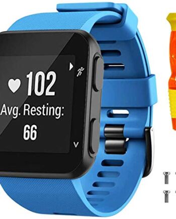 NotoCity Elastyczny silikonowy zamiennik paska do zegarka golfowego Ga