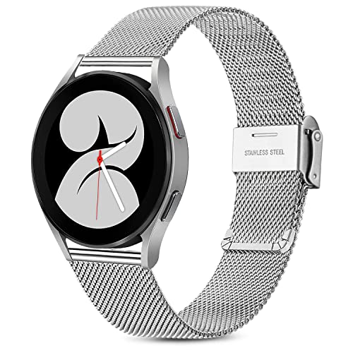 Pasek do Samsung Galaxy Watch 4, 20 mm, metalowy pasek ze stali nierdz