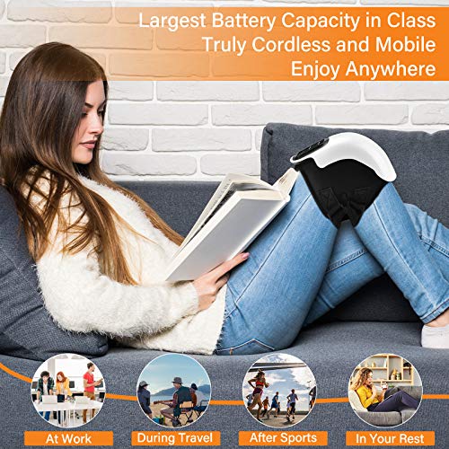 Bezprzewodowy masażer do kolan FORTHiQ, mocna bateria na podczerwień n - obrazek 5