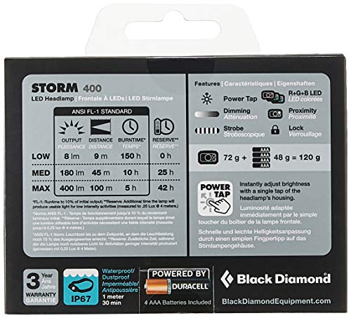 Storm 400 reflektor - Black Diamond - obrazek 7