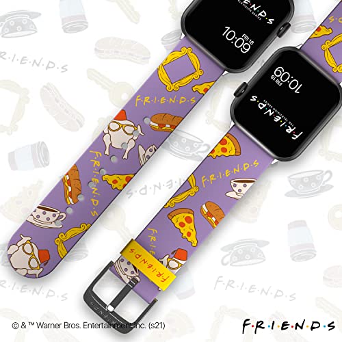 Pasek Smartwatch Friends - oficjalnie licencjonowany, kompatybilny z każdym rozmiarem i serią Apple Watch (zegarek nie jest dołączony) - obrazek 2