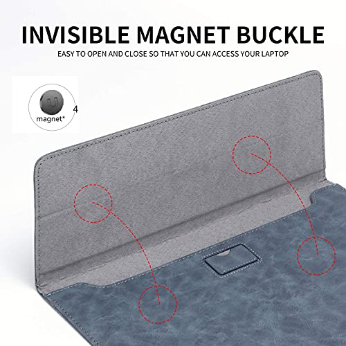 Omnpak 13.3 Cal Laptop Rękaw, Case na 13 cali Nowy MacBook Air M1 / MacBook Pro M1, 13 cali Stary MacBook Air / MacBook Pro, 12,9 cala Ipad Pro, 13,5 calowa książka powierzchniowa 3, 13,5 calowy laptop powierzchni 4 - obrazek 6