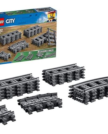 LEGO 60205 City Tory, Zestaw Kolejowy dla Dzieci, Kompatybilny z Pocią