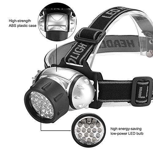 19LED zielone reflektory LED wzrost roślin wypełnienie światło do wspinaczki podróż LED zielone światło czołowe - obrazek 2