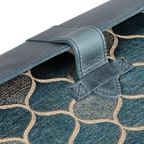 Londo Torba na Macbooka ze skóry licowej – pokrowiec na laptopa do MacBook Pro i MacBook Air – 15,5 cala – 16 cali – kompatybilny z modelami M1 i 2020 - obrazek 9