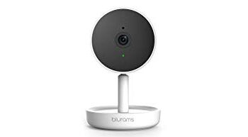 Blurams Home Pro 1080p FHD kamera do monitoringu, kamera kopułkowa, WiFi, mikrofon, rozpoznawanie głośników, inteligentne ludzie/zwierzęta/dźwięków, mobilna, prywatna, Real Time (iOS i Android)