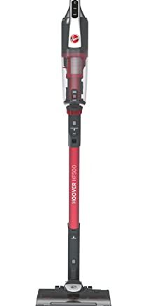 Hoover HF522STH 011 39400989, odkurzacz akumulatorowy, czerwony/szary, 0,45 l