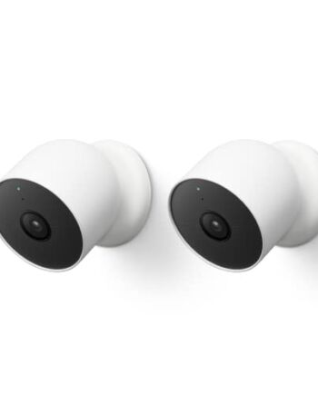Google G3AL9 Nest Cam dwupak - inteligentna kamera monitorująca do uży