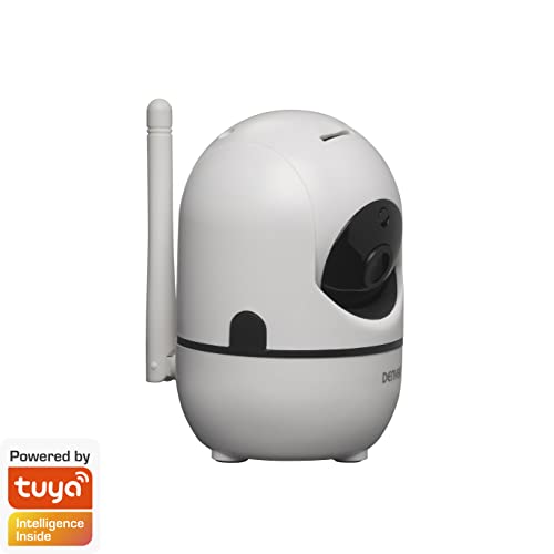 Denver SHC-150 kamera do monitoringu WiFi z IR LED do noktowizora, kamera do monitoringu wewnątrz z wykrywaniem ruchu do 10 m, HD 1280 x 720p, 12 kl./s, gniazdo micro SD do 128 GB - obrazek 3
