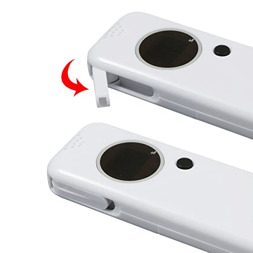 ToPicks Alkomat alkoholowy i przenośny tester oddechowy z cyfrowym ekranem LCD i szybkimi, wyniki zawartości alkoholu o wysokiej dokładności z 20 szt. jednorazowych ustników/biały - obrazek 7