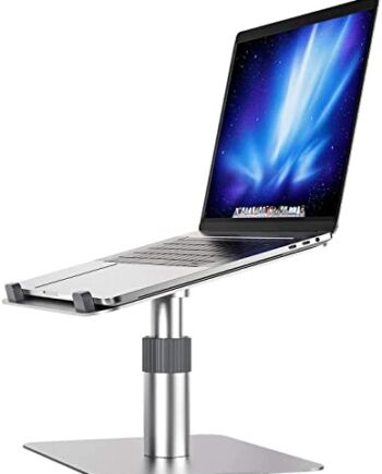 Newaner Stojak na laptopa z regulacją wysokości, aluminium, podstawka pod komputer obracany o 360°, kompatybilny z notebookami (10-16"), w tym MacBook Pro/Air Surface Lenovo Hp Asus Acer Dell MSI Samsung