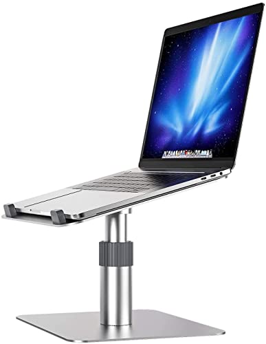 Newaner Stojak na laptopa z regulacją wysokości, aluminium, podstawka pod komputer obracany o 360°, kompatybilny z notebookami (10-16"), w tym MacBook Pro/Air Surface Lenovo Hp Asus Acer Dell MSI Samsung