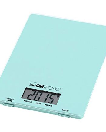 Clatronic Kw 3626 Waga Cyfrowa, Niebieski, ‎15 x 22 x 2.2 cm