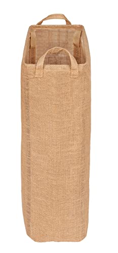 WENKO Kosz na pranie Juna okrągły, kosz na pranie z dwoma uchwytami, 7 - obrazek 3