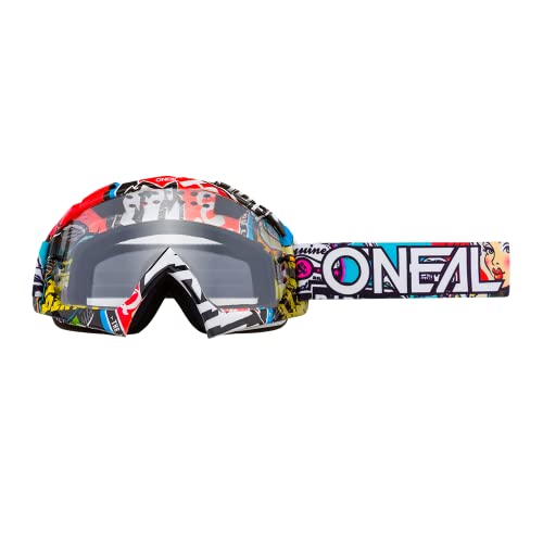 O'NEAL B-10 korba gogle Crossbrille Klar Motocross DH Downhill MX szkło przeciwmgielne, 6024-500O