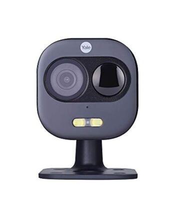 Yale SV-DAFX-B_EU kamera All-in-One 1080p czarna kamera zewnętrzna idealna do montażu przed drzwiami wejściowymi czy na tarasie