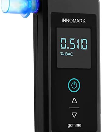 Gamma Alkotester - Cyfrowy Alkomat - Policyjny Tester Alkoholu - Łatwy