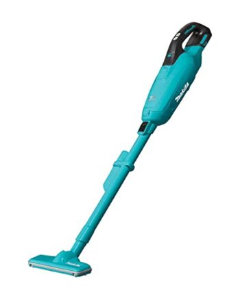 Makita DCL282FZ Odkurzacz Akumulatorowy, 60 W, 18 V, Niebieski, 51.1 x 14 x 17.5 cm; 907.18 g