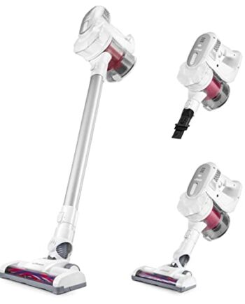 Odkurzacz bezprzewodowy Ufesa AE4822 Sena, żywotność baterii 40 min, bateria litowa 22 V, prędkości 2, szczotka z napędem, zdejmowany korpus, system cyklonowy