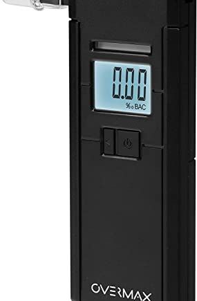 OVERMAX AD-05 Alkomat Professional, czujnik elektrochemiczny, kalibrac