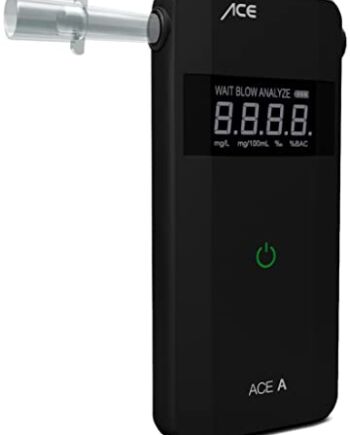 ACE alkomat A – policyjny alkomat do kontroli alkoholu w wydychanym powietrzu – w zestawie baterie