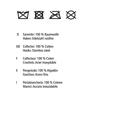WENKO filcowy kosz na pranie z materiału pochodzącego z recyklingu, z uchwytami do noszenia, pojemność: 42 l, 45 x 60 x 25 cm, ciemnoniebieski - obrazek 2