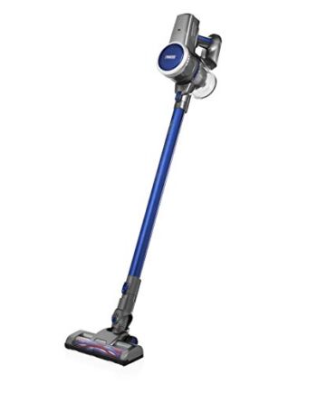 Princess Rapido odkurzacz pionowy – zasilany akumulatorowo, innowacyjny silnik BLDC, 70 dB, czas pracy do 32 min, czas ładowania ~ 4 godziny, wielofunkcyjne nasadki, 339490, szary