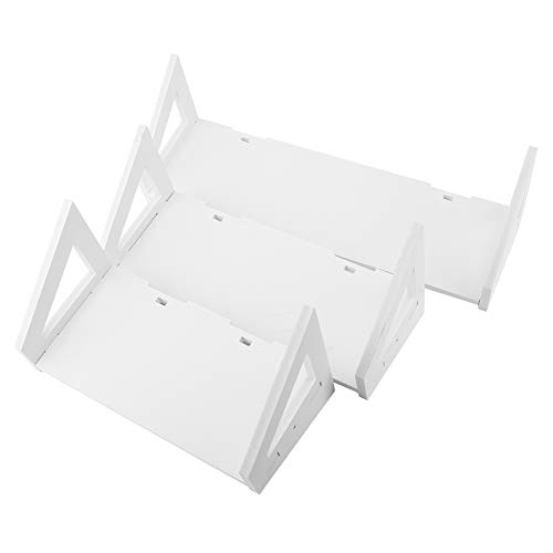 Oumefar Regał na książki, 1 zestaw z 3 półkami ściennymi, do pokoju dziecięcego, salonu, sypialni, dla dzieci - obrazek 6