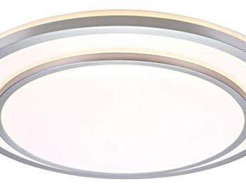 Luciano lampa ścienna i sufitowa LED, 28 cm, aluminiowa/biała