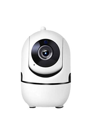 Denver SHC-150 kamera do monitoringu WiFi z IR LED do noktowizora, kamera do monitoringu wewnątrz z wykrywaniem ruchu do 10 m, HD 1280 x 720p, 12 kl./s, gniazdo micro SD do 128 GB