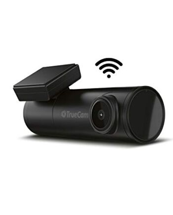 TrueCam H7 kamera samochodowa GPS 2,5 K, rozdzielczość 2,5 K (30 kl./s), szybka 5 GHz WiFi, baza danych 40 tysięcy radarów w Europie, czujnik G, GPS + ostrzeżenie o radarze, WDR, czujnik G, automatyczny start