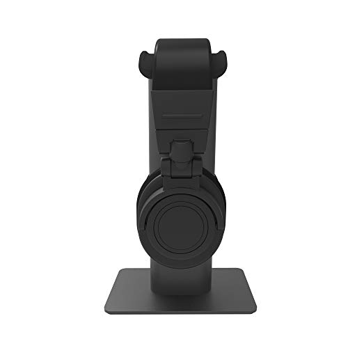 Kanto H2 Premium Desktop Universal Headphone Stand - Steel Frame (Black) - obrazek 3