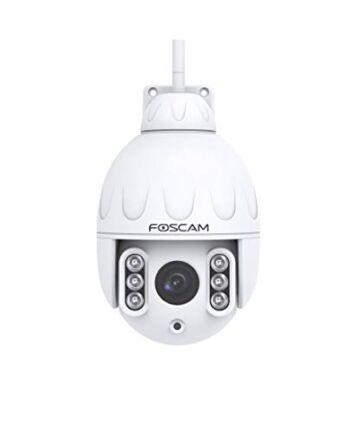 Foscam SD2 – kamera IP, WLAN, kopuła, PTZ, 2 MP, z 4-krotnym zoomem optycznym, inteligentne wykrywanie ruchu, biała