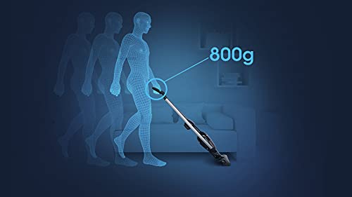 Electrolux Pure Q9 PQ91-ANIMA, Elektryczna miotła 2w1 ze Światłami LED i Bateria Litowa 25V, Szary Metaliczny - obrazek 5