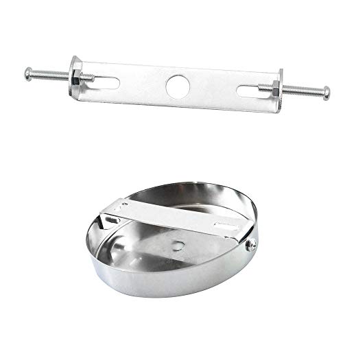 4 sztuki mocowanie sufitowe 90 mm mocowanie sufitowe lampa wisząca mocowanie ze śrubami akcesoria do domu biura oświetlenie sufitowe zawieszenie - obrazek 5