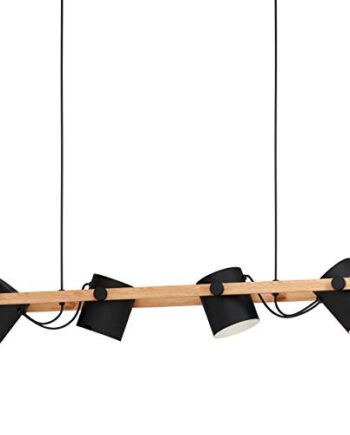 Eglo Hornwood Lampy Wiszące, Czarny, 4 Lampy