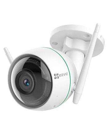 EZVIZ C3WN kamera monitoringowa Outdoor 1080P WLAN IP kamera z noktowizorem 30 m, wykrywanie ruchu, wodoszczelność IP66, obsługuje karty SD do 256 GB, kompatybilna z Alexa, Google Home, IFTTT