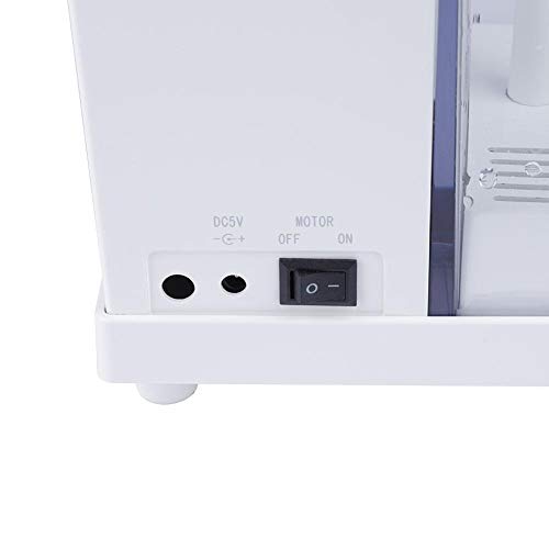 Shanbor Z funkcją zegara, wielofunkcyjne akwarium, oświetlenie LED do akwarium USB, wielofunkcyjne akwarium, wędkowanie do domowego akwarium skorupiaków (białe) - obrazek 3