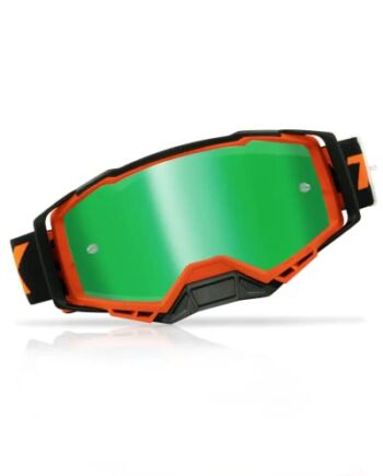 TWO-X Okulary do motocrossu - okulary motocrossowe - odporne na zarysowania okulary motocyklowe - enduro i downhill - model Atom
