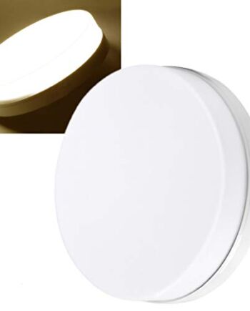 Oświetlenie Sufitowe LED 24W 2000lm Lampa Sufitowa do Montażu Wpuszczanego w Pomieszczeniach 3000K Ciepły biały Ø18cm Okrągłe światło panelu Oprawa sufitowa do sypialni Kuchnia Korytarz