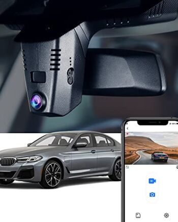 FITCAMX DashCam kompatybilny z BMW serii 5 7 530i 540i 530e 740i 745e