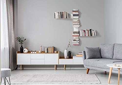 Regał na książki – pionowy regał na książki 60 cm – zestaw 6 - obrazek 6