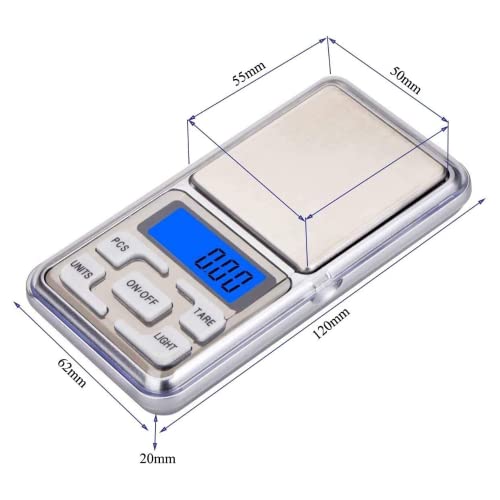 Cyfrowa waga kuchenna o wysokiej precyzji ze stali nierdzewnej z wielofunkcyjną wagą do żywności, waga kuchenna, funkcją tara - obrazek 4