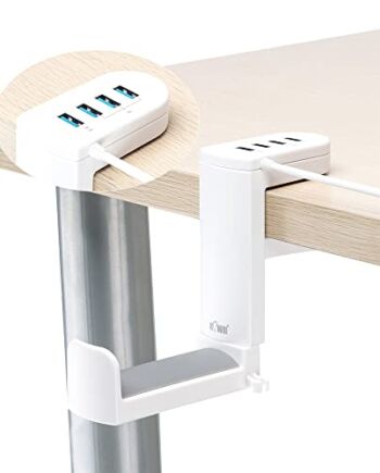 KIWIFOTOS Stojak na słuchawki z obrotowym wieszakiem na słuchawki o 36