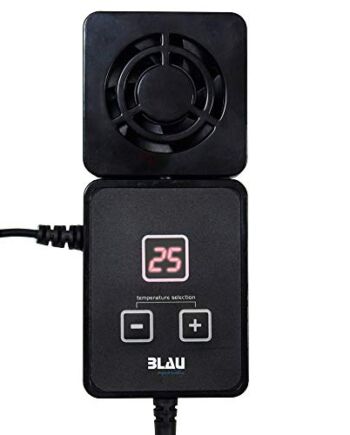 Blau Aquaristic 7776220 Nano wentylator PLUS czarny