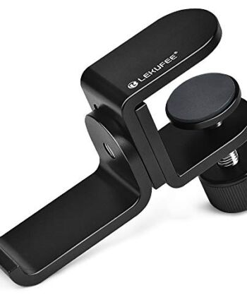 LEKUFEE Aluminiowy Stojak na Słuchawki Uchwyt do Zestawu Słuchawkowego do Gier Kkomputerowych i Wszystkich Rozmiarów Słuchawek