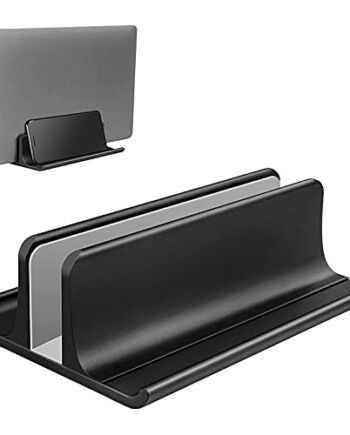 VAYDEER Pionowy Regulowany Stojak na Laptopa 3 w 1 - Aluminiowy, Kompa